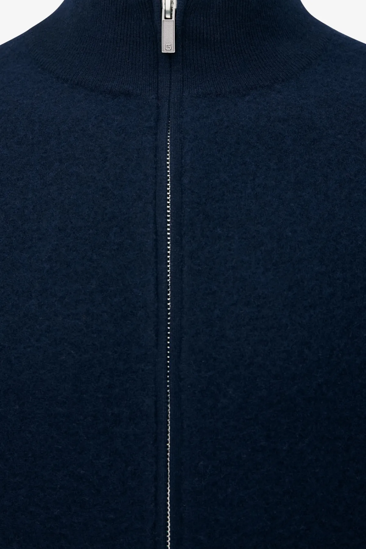 Zip Jacket | Donkerblauw
