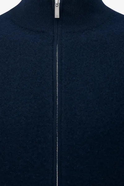 Zip Jacket | Donkerblauw