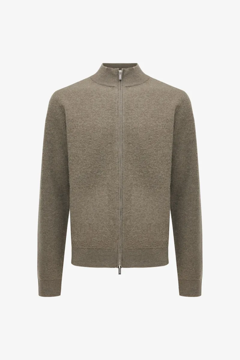 Zip Jacket | Taupe