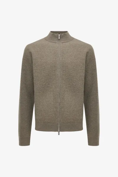 Zip Jacket | Taupe