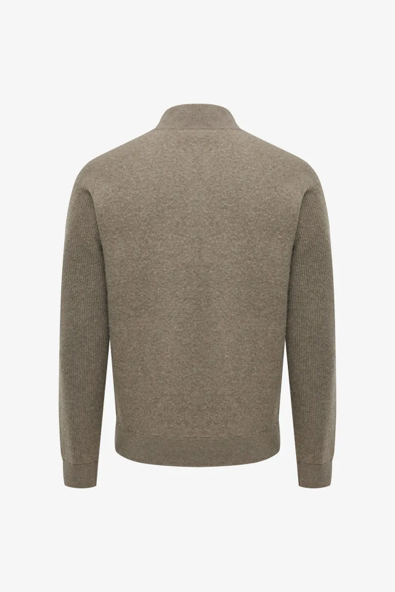 Zip Jacket | Taupe