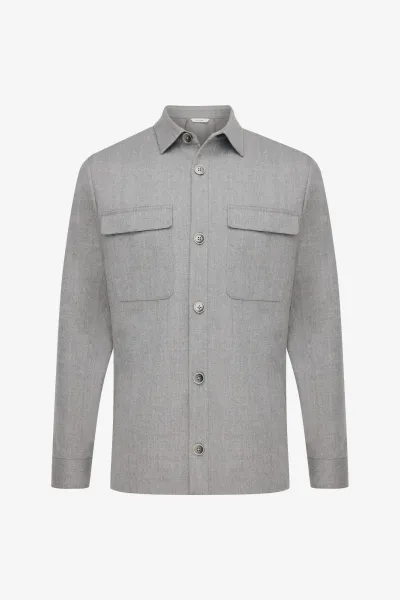 Overshirt Remo | Grijs
