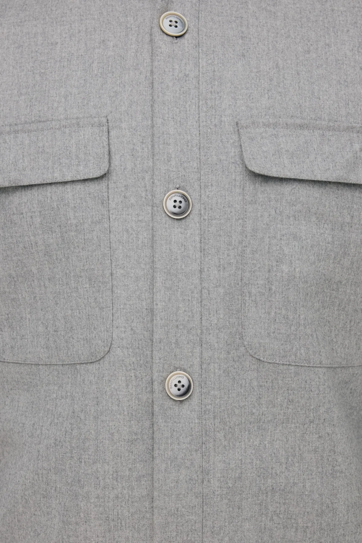 Overshirt Remo | Grijs