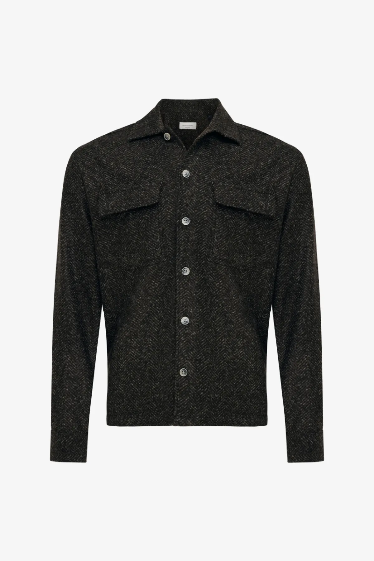Overshirt Aldo | Donkerbruin