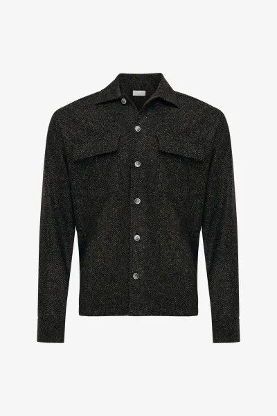 Overshirt Aldo | Donkerbruin