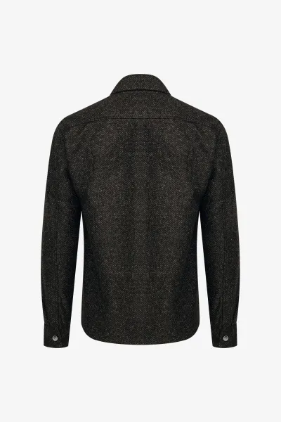 Overshirt Aldo | Donkerbruin