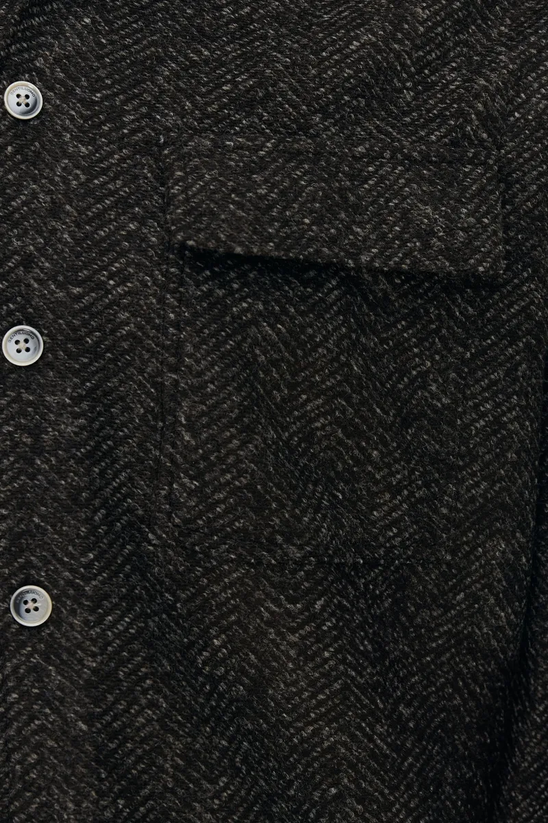 Overshirt Aldo | Donkerbruin