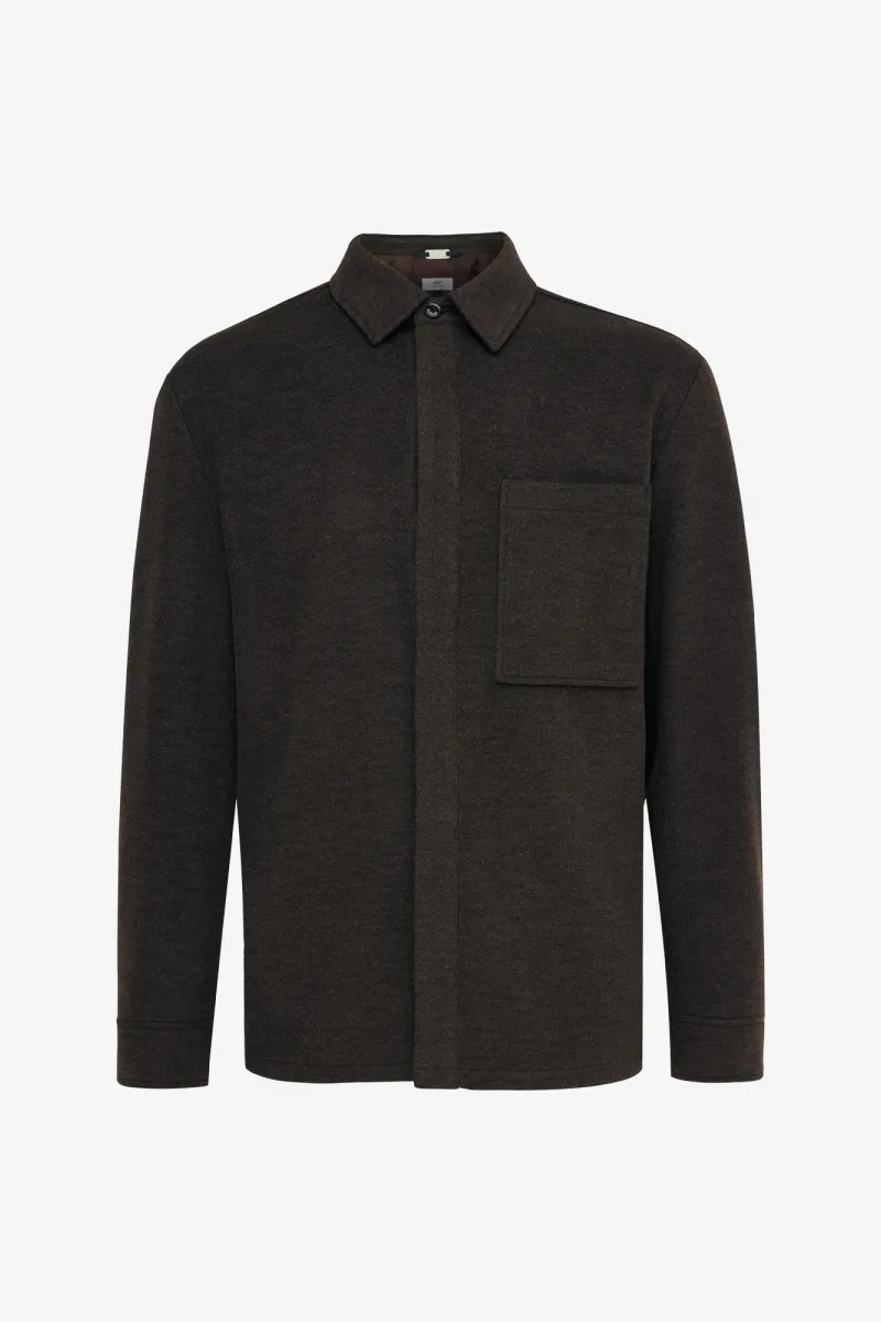 Overshirt Terra | Donkerbruin