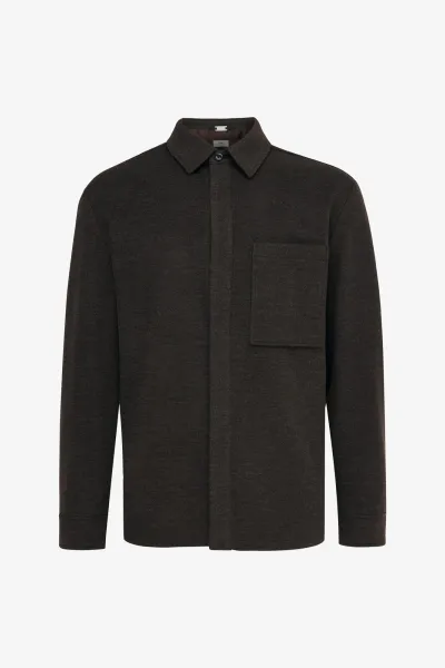 Overshirt Terra | Donkerbruin
