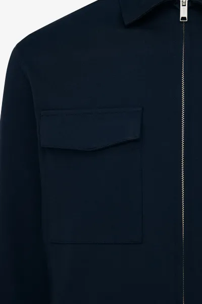 Overshirt Ryan | Donkerblauw
