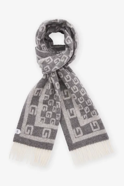 G-Print Scarf | Grijs