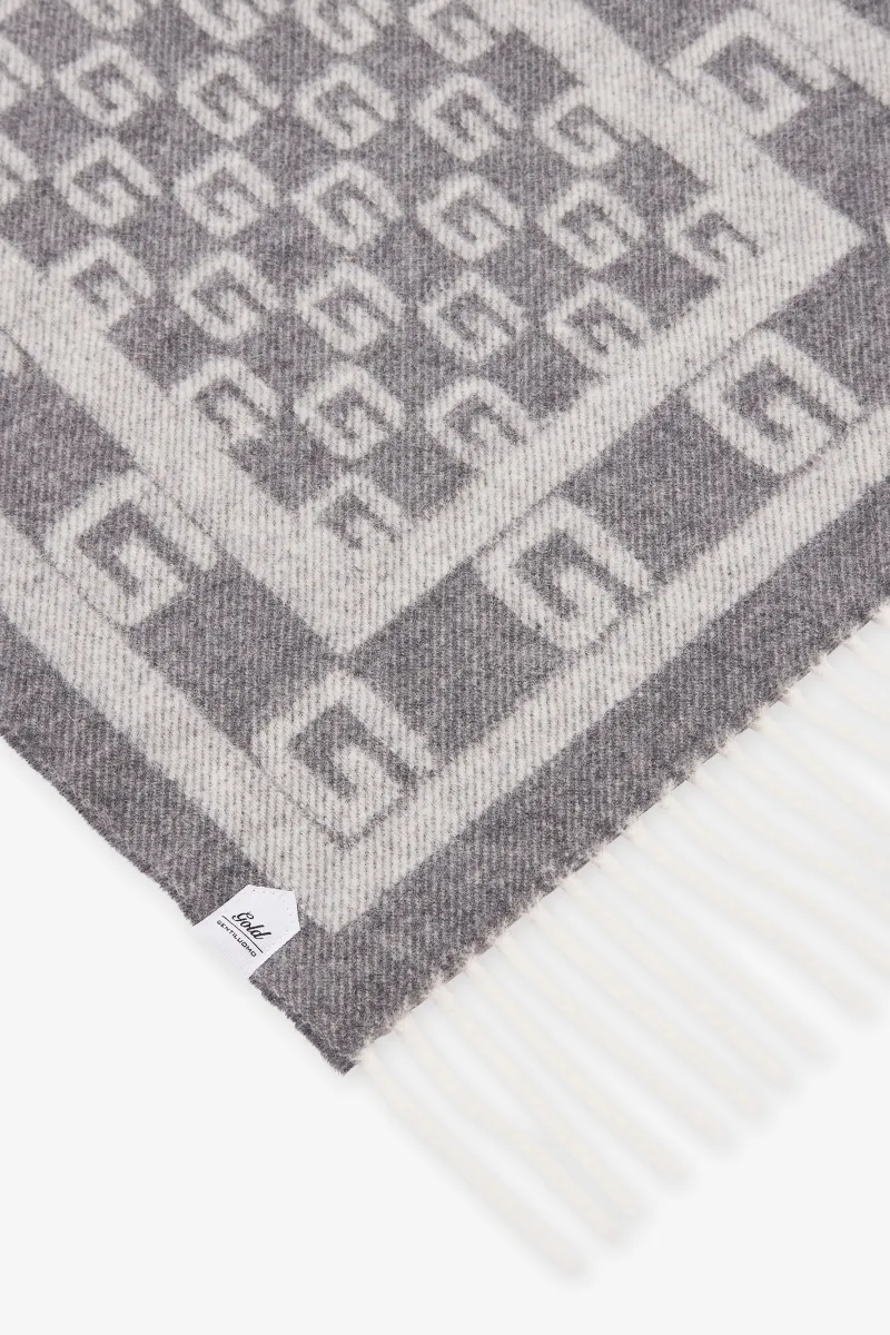 G-Print Scarf | Grijs