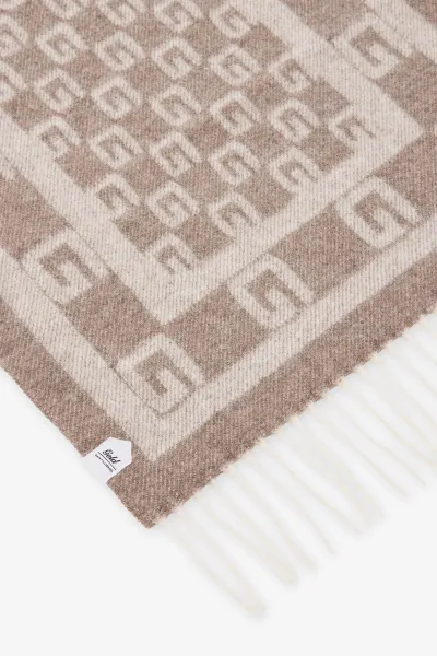 G-Print Scarf | Beige