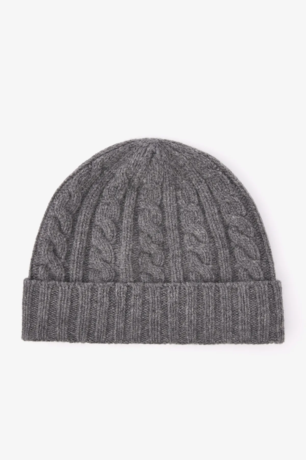 Cable Beanie | Grijs
