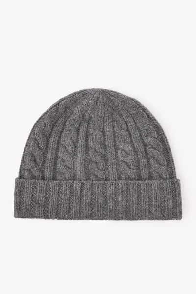 Cable Beanie | Grijs