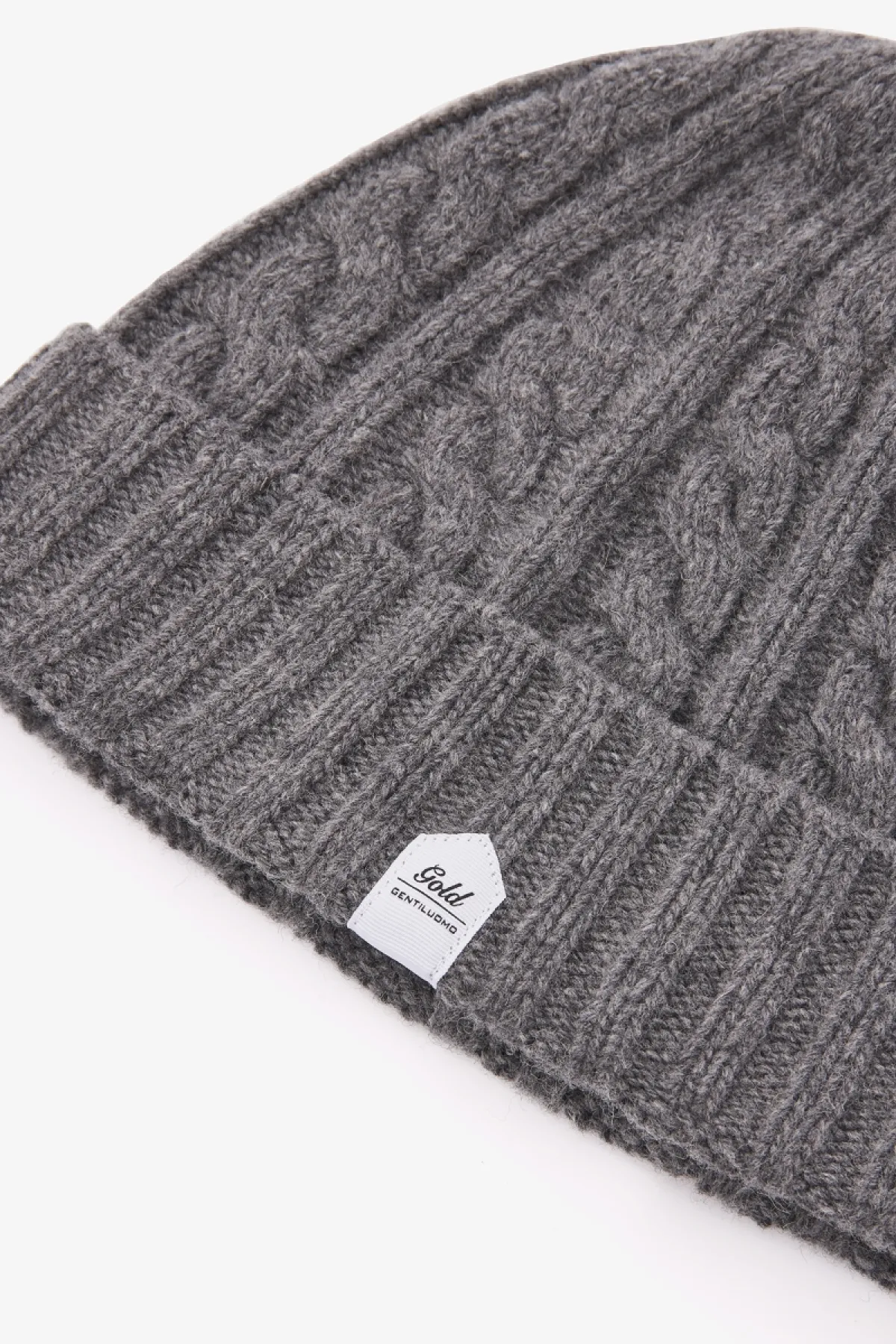 Cable Beanie | Grijs