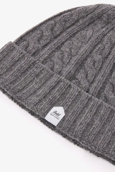 Cable Beanie | Grijs