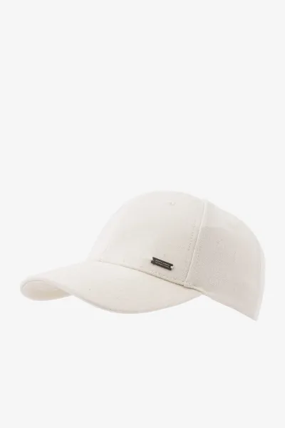 Brushed Baseball Cap | Off White