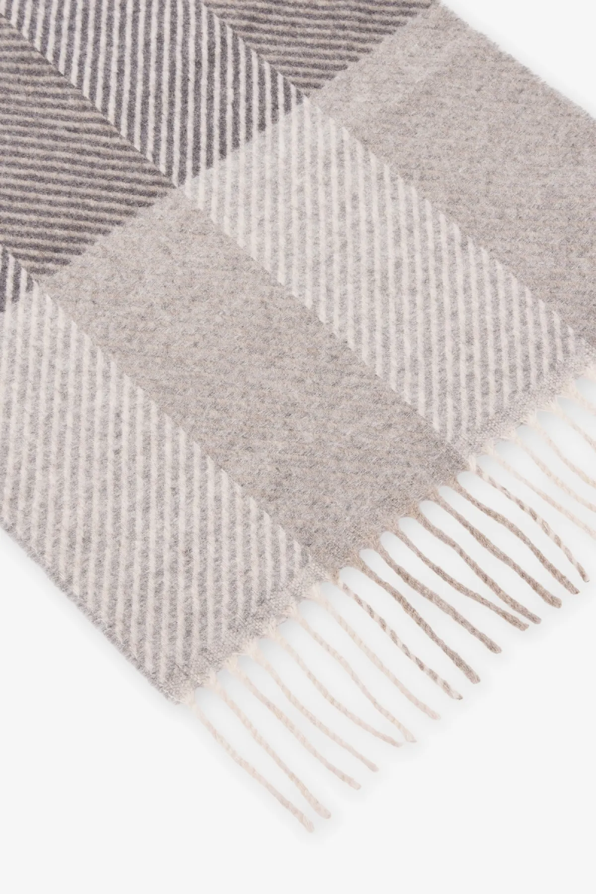 Soft Check Scarf | Beige