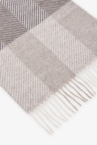 Soft Check Scarf | Beige
