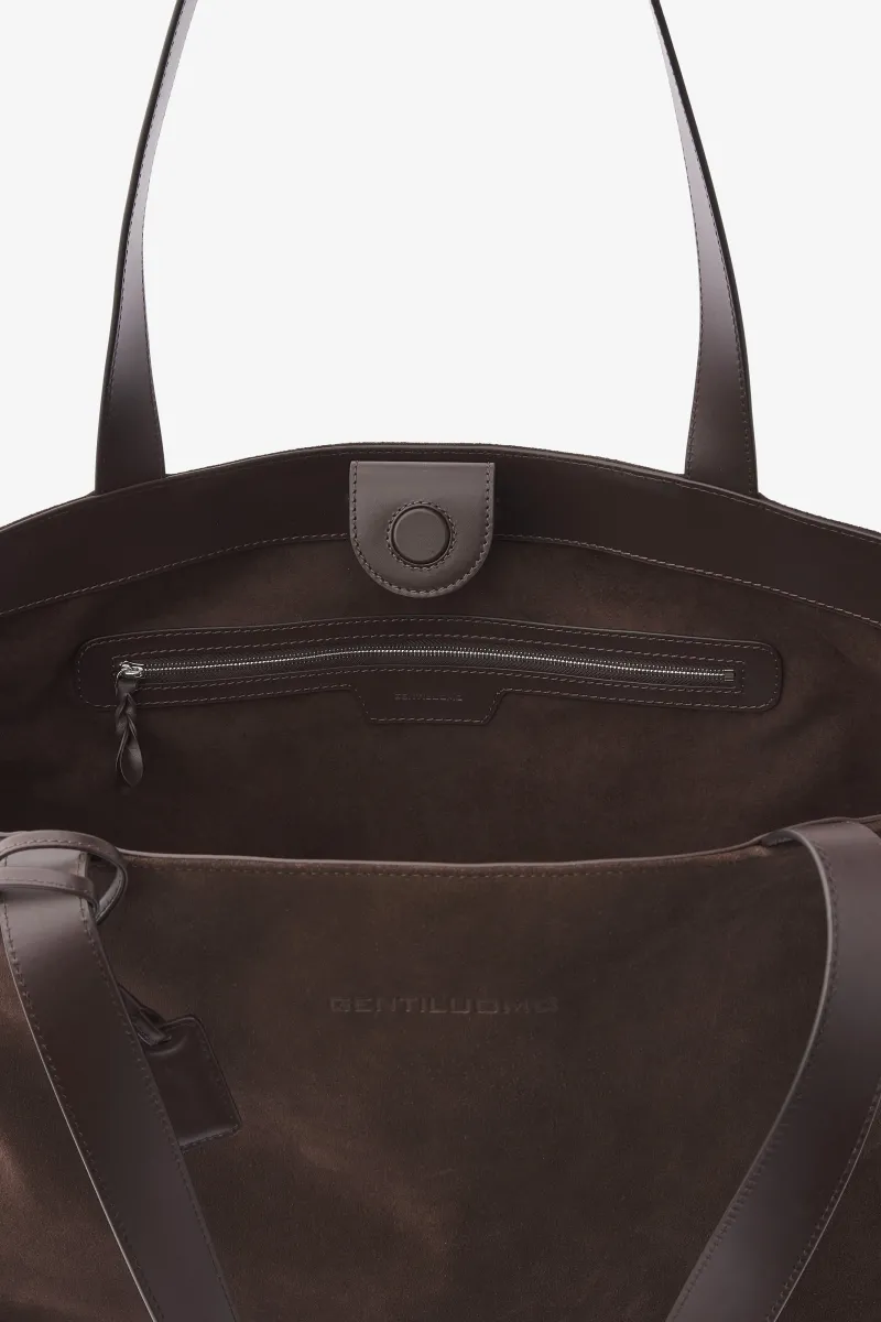 Leather Tote Bag | Bruin