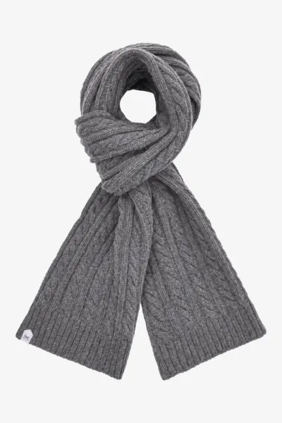 Cable Scarf | Grijs