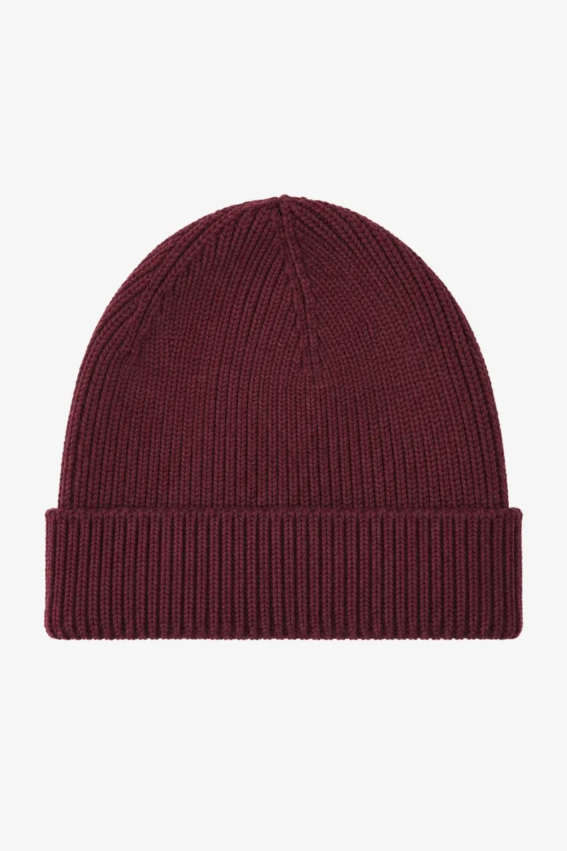 Knitted Beanie | Bordeaux