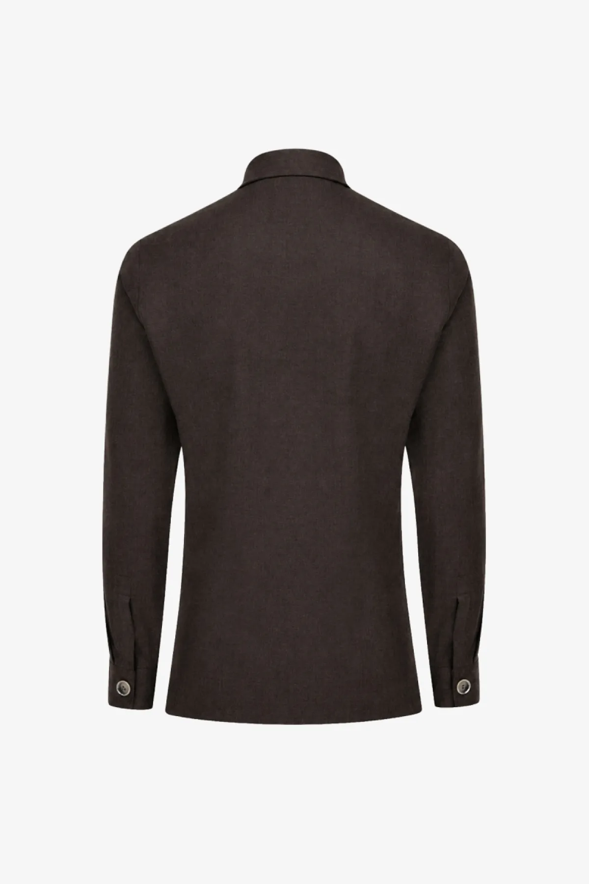Overshirt Remo | Donkerbruin