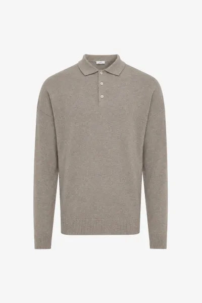 Longsleeve Button Polo | Bruin