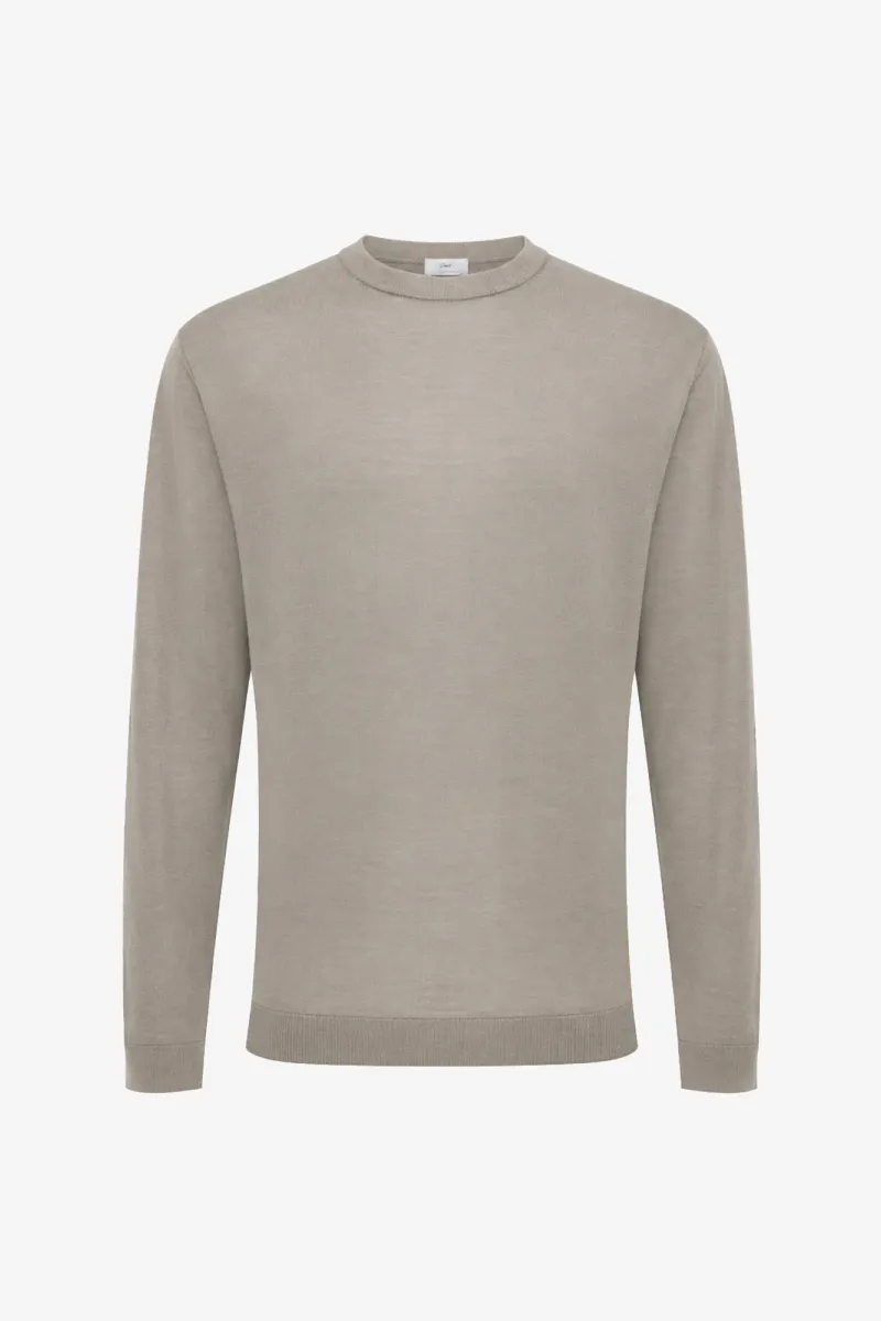 Roundneck | Light Taupe