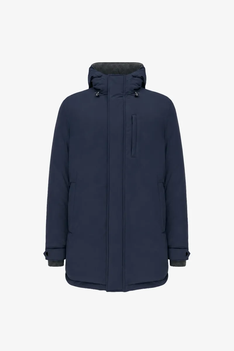 Parka | Donkerblauw
