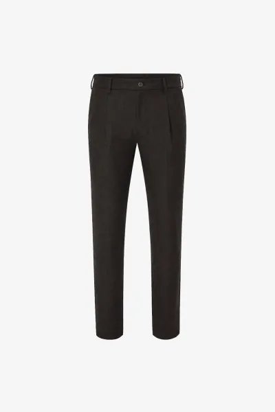 Pantalon Bari | Donkerbruin