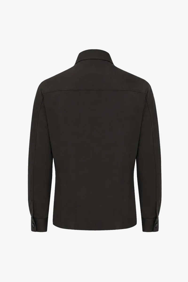 Overshirt Ryan | Donkerbruin