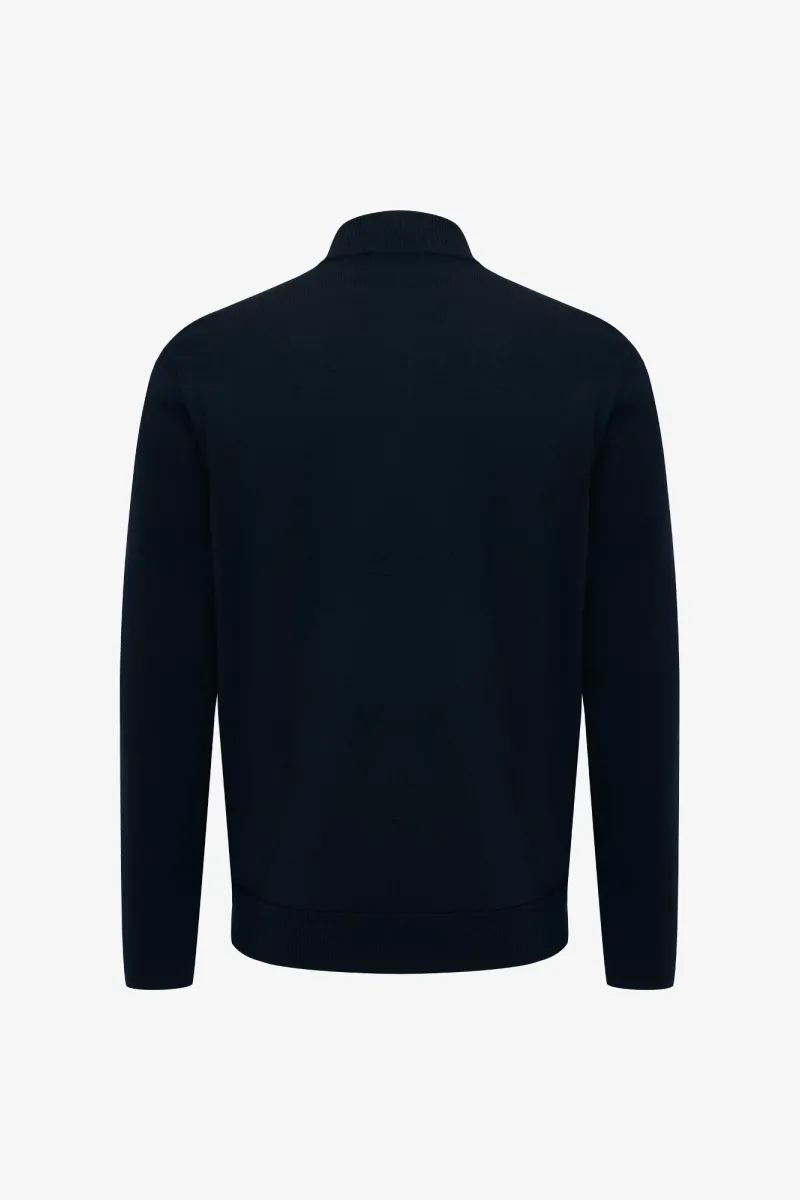 Zip Jacket | Donkerblauw