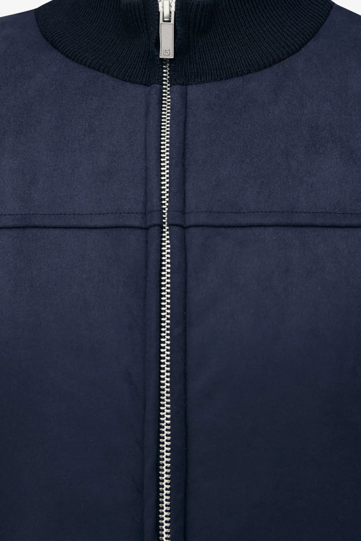 Zip Jacket | Donkerblauw