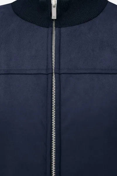 Zip Jacket | Donkerblauw