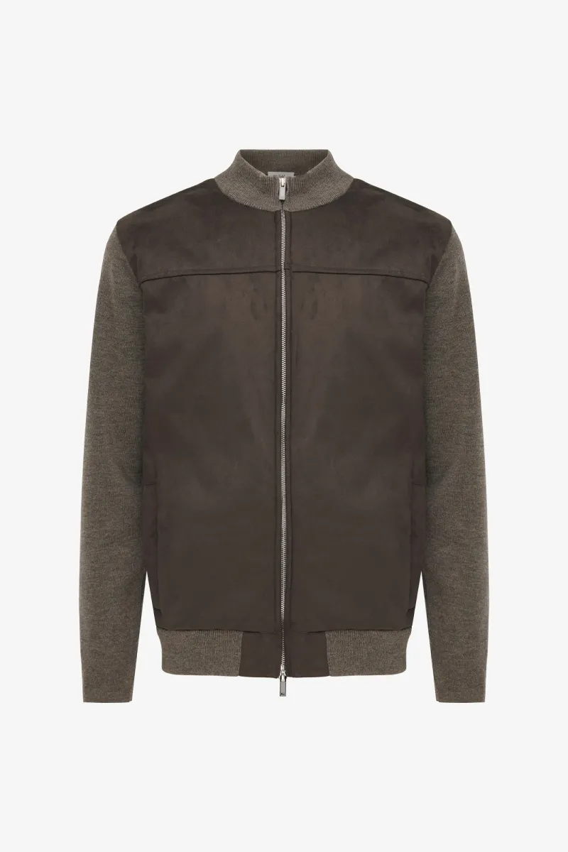 Zip Jacket | Taupe