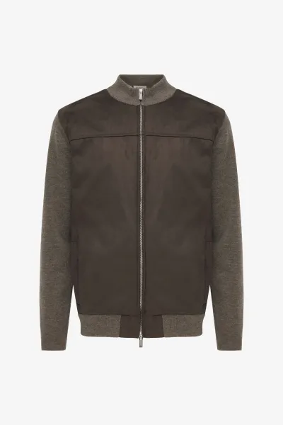 Zip Jacket | Taupe