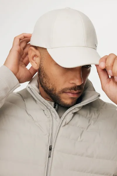 Brushed Baseball Cap | Off White