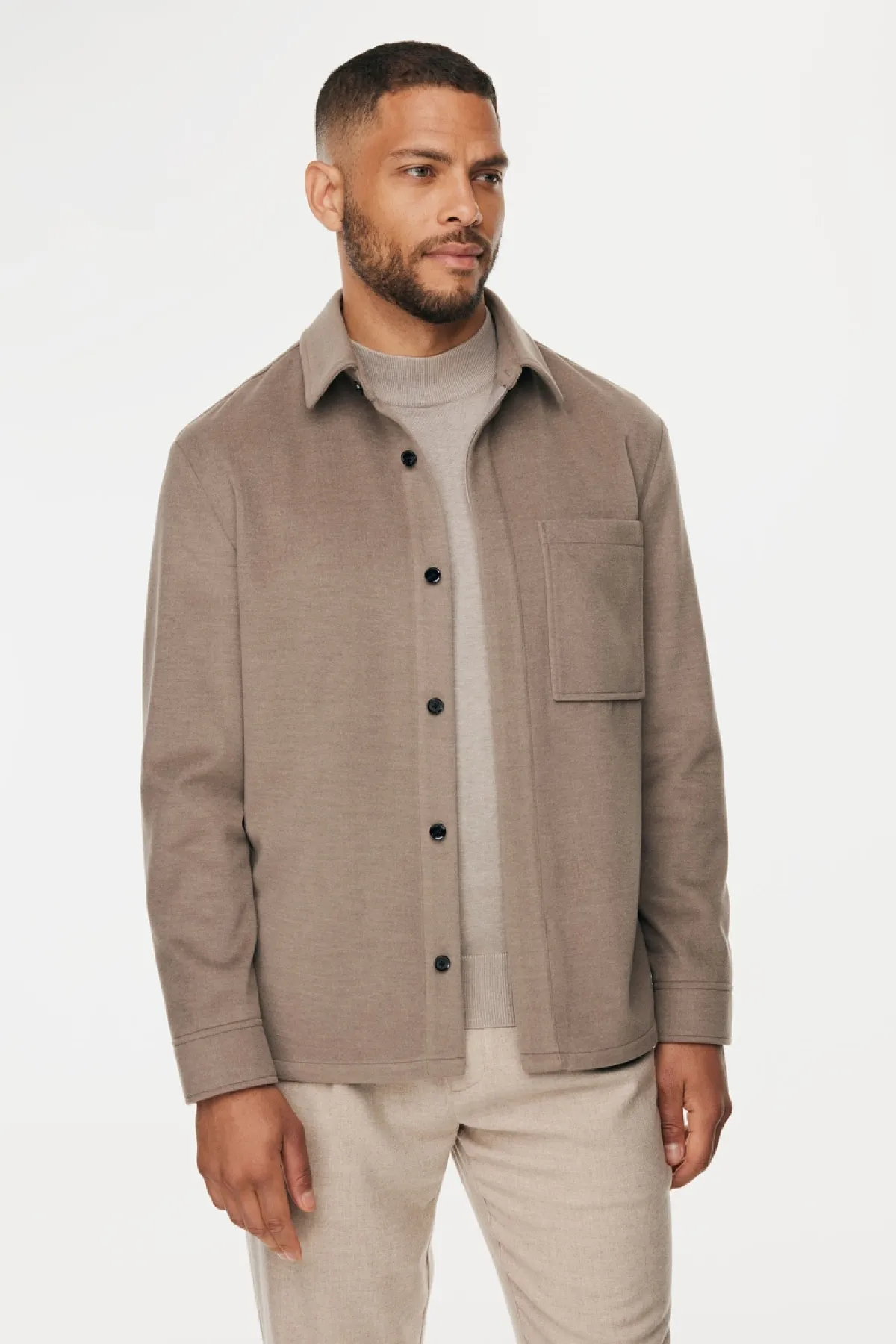 Overshirt Terra | Taupe