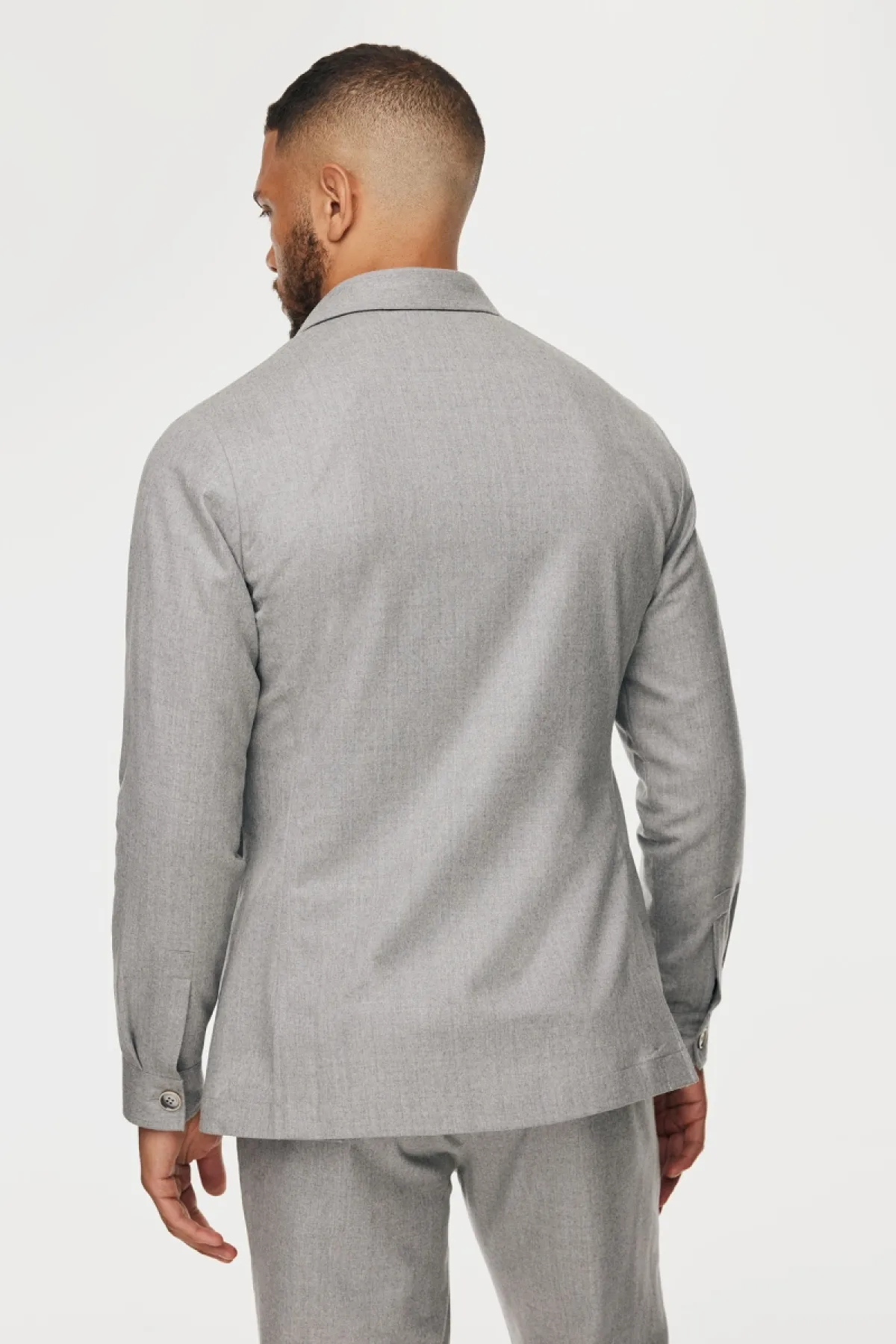 Overshirt Remo | Grijs