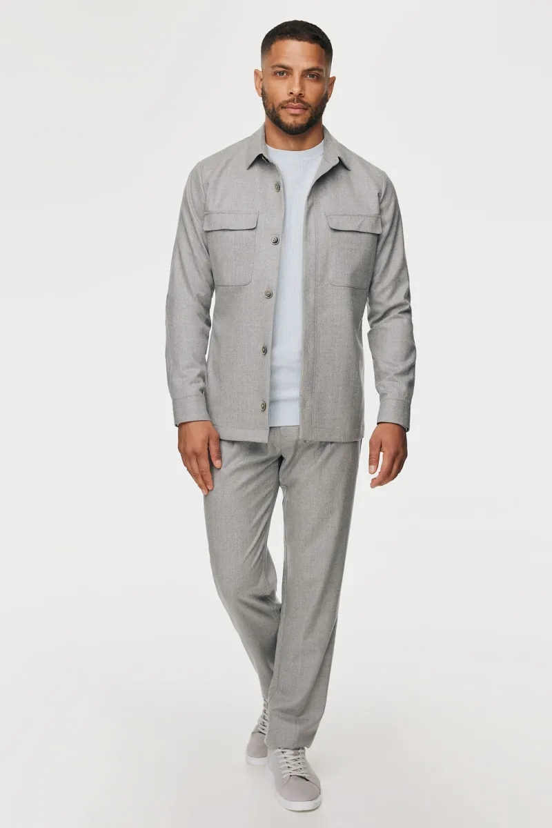 Overshirt Remo | Grijs