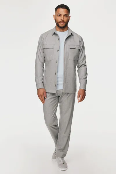 Overshirt Remo | Grijs
