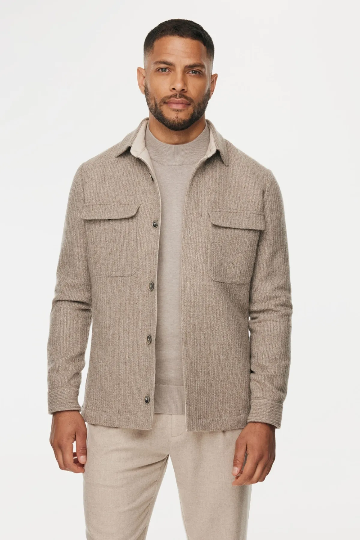 Overshirt Remo | Beige