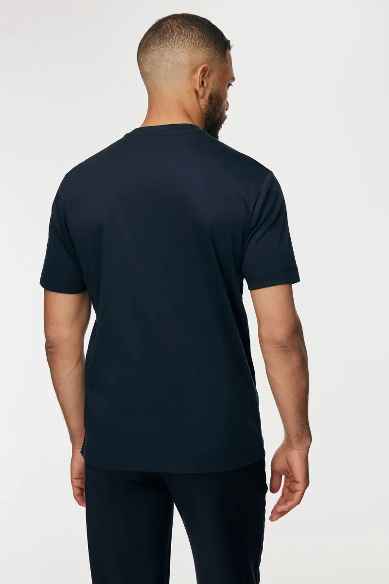Essential T-shirt | Donkerblauw