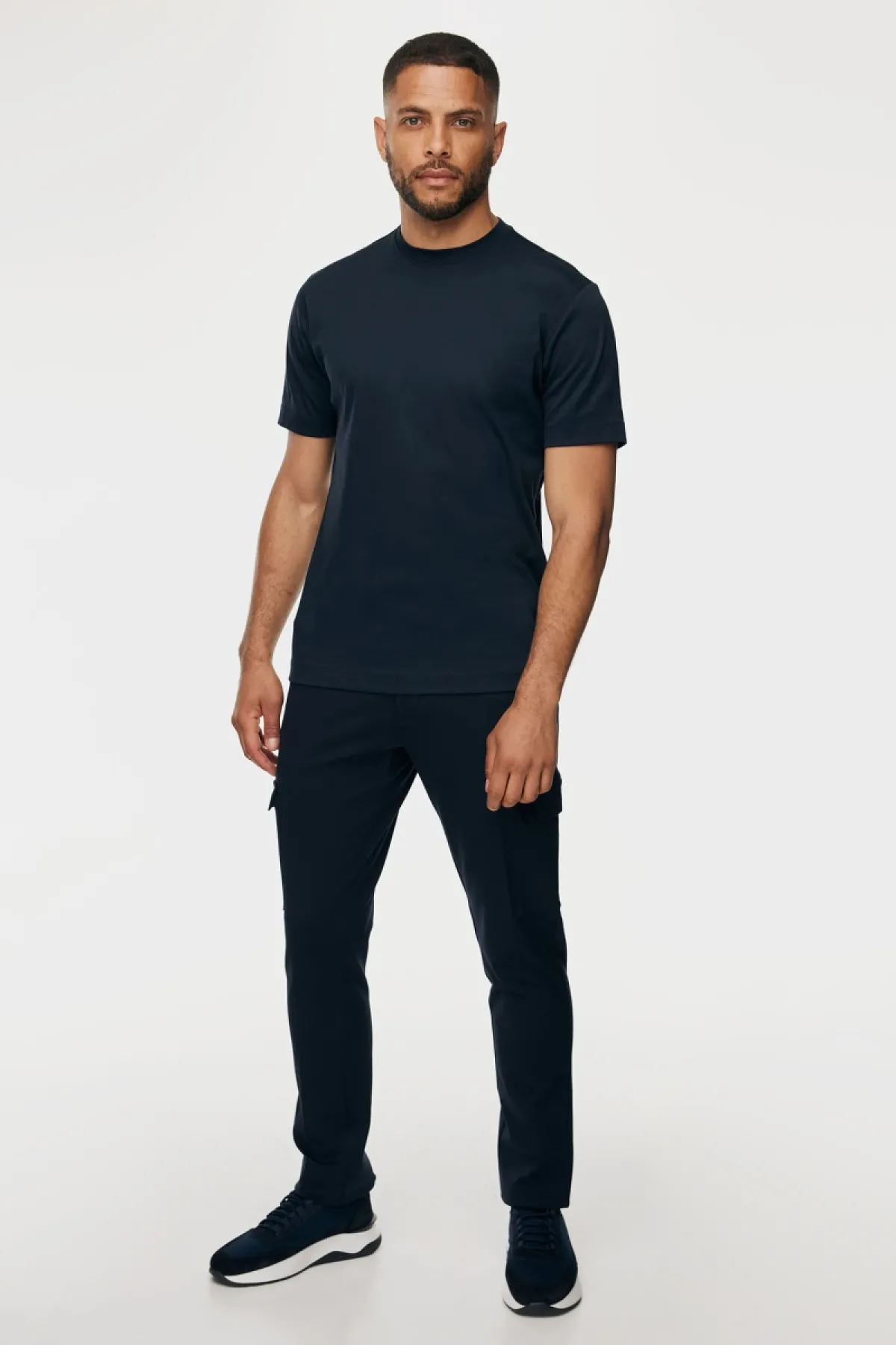 Essential T-shirt | Donkerblauw
