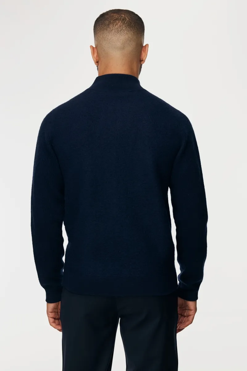 Zip Jacket | Donkerblauw