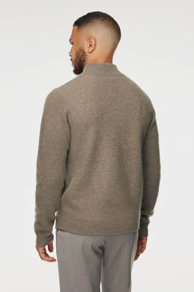 Zip Jacket | Taupe