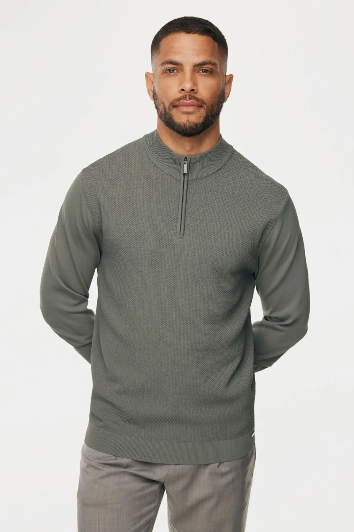Turtle Half Zip | Groen