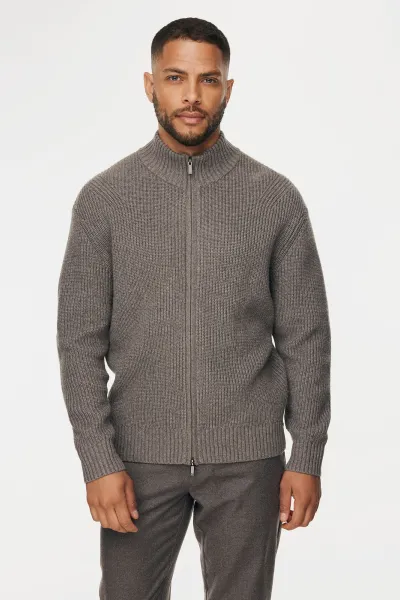 Turtle Zip Cardigan | Bruin